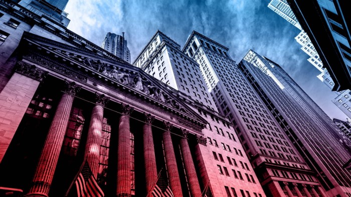 The New York Stock Exchange building