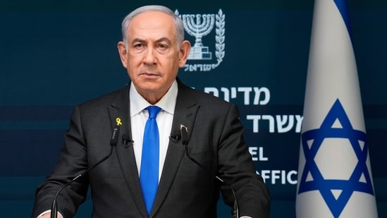 Israeli Prime Minister Benjamin Netanyahu speaks during a news conference in Jerusalem.(AP/File)