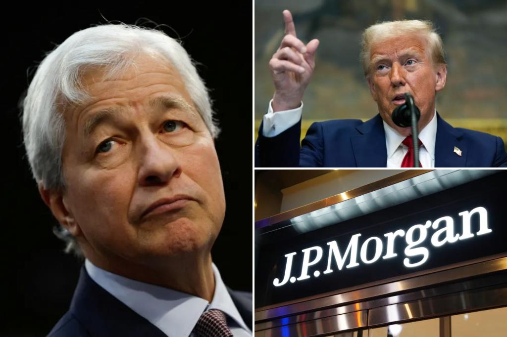 Jamie Dimon says US stock market ‘kind of inflated,’ critics need to ‘get over’ Trump tariffs