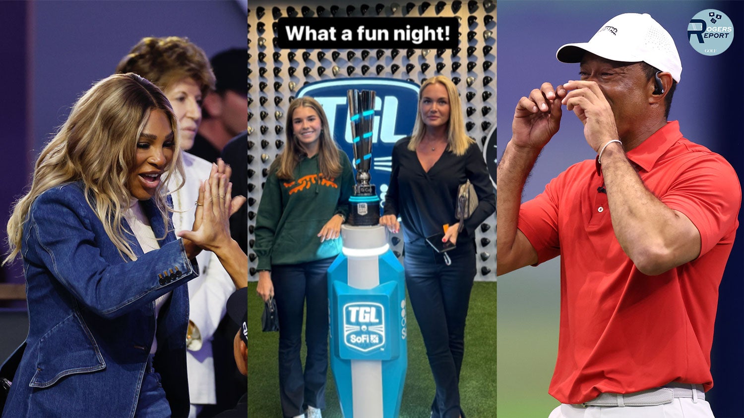 Celebrities at TGL, math-whiz pro, Tiger's dramatic walk-out