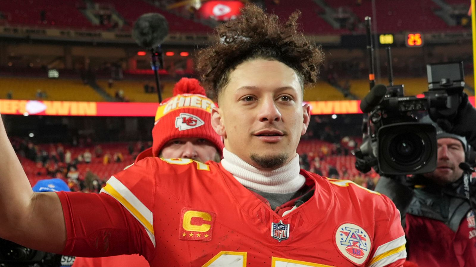 Kansas City Chiefs quarterback Patrick Mahomes