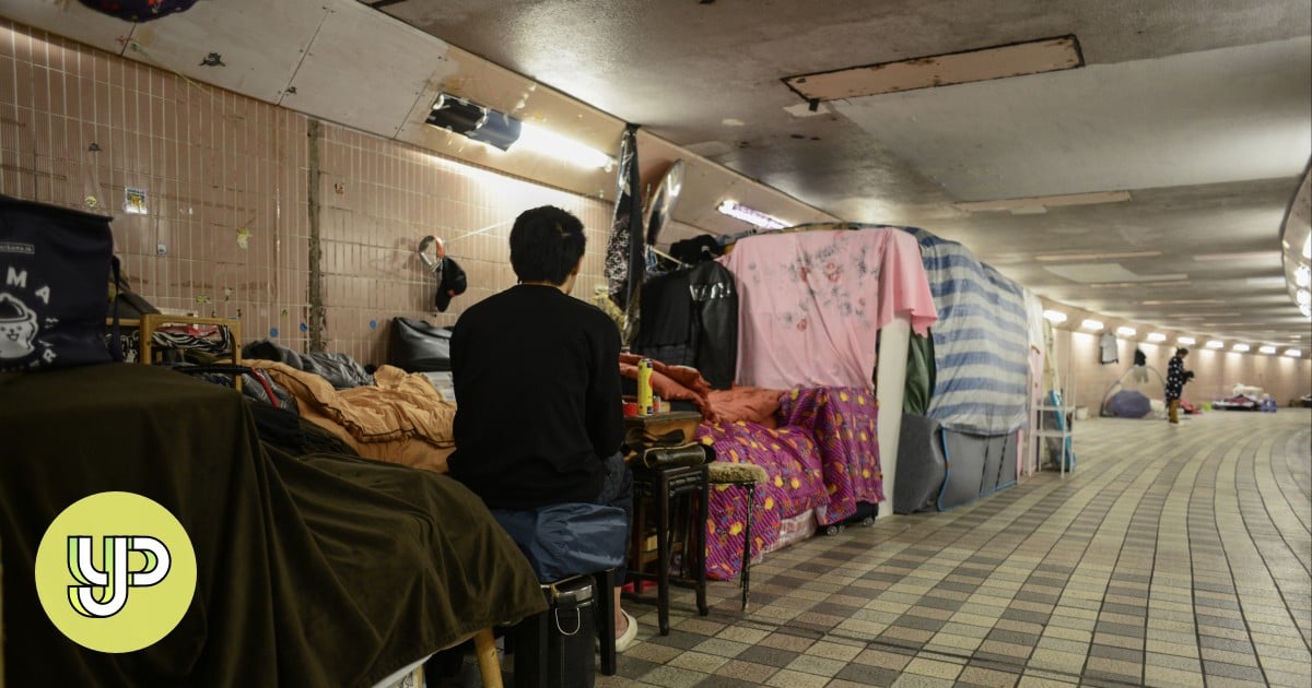 Homeless seek shelter as Hong Kong temperatures drop - Young Post