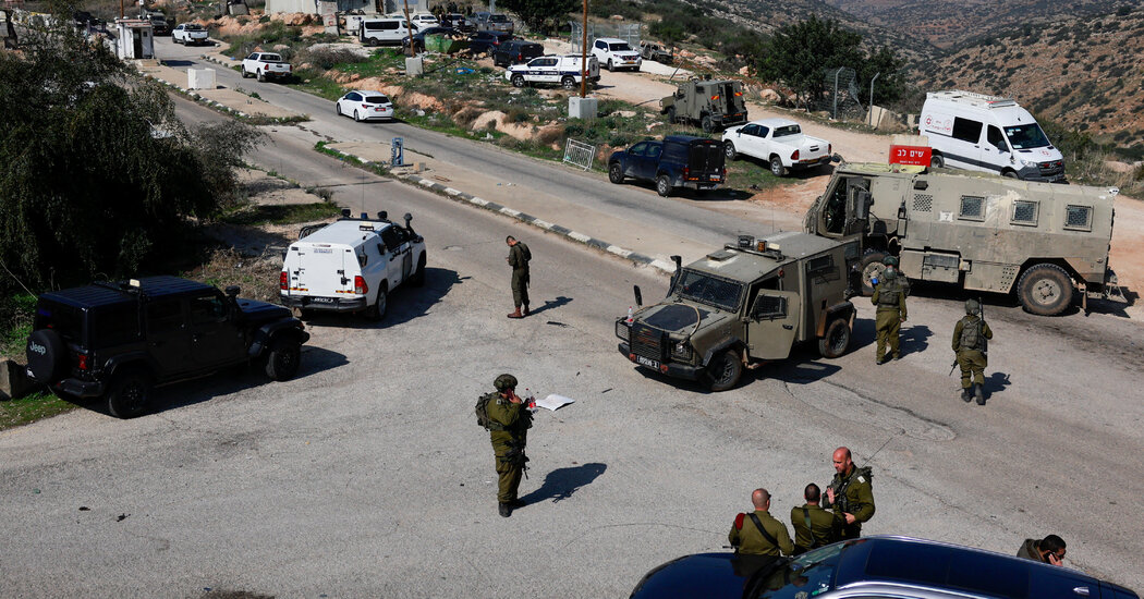 As Israel Expands West Bank Operation, Two Soldiers Are Killed