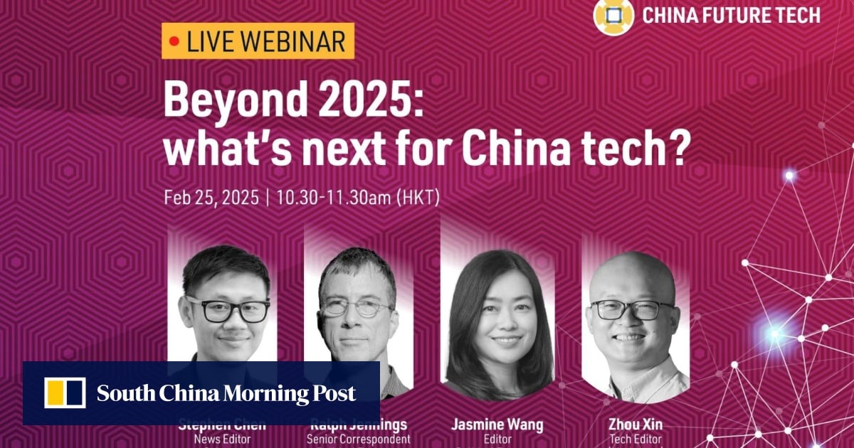 China Future Tech webinar | Beyond 2025: what’s next for China tech?