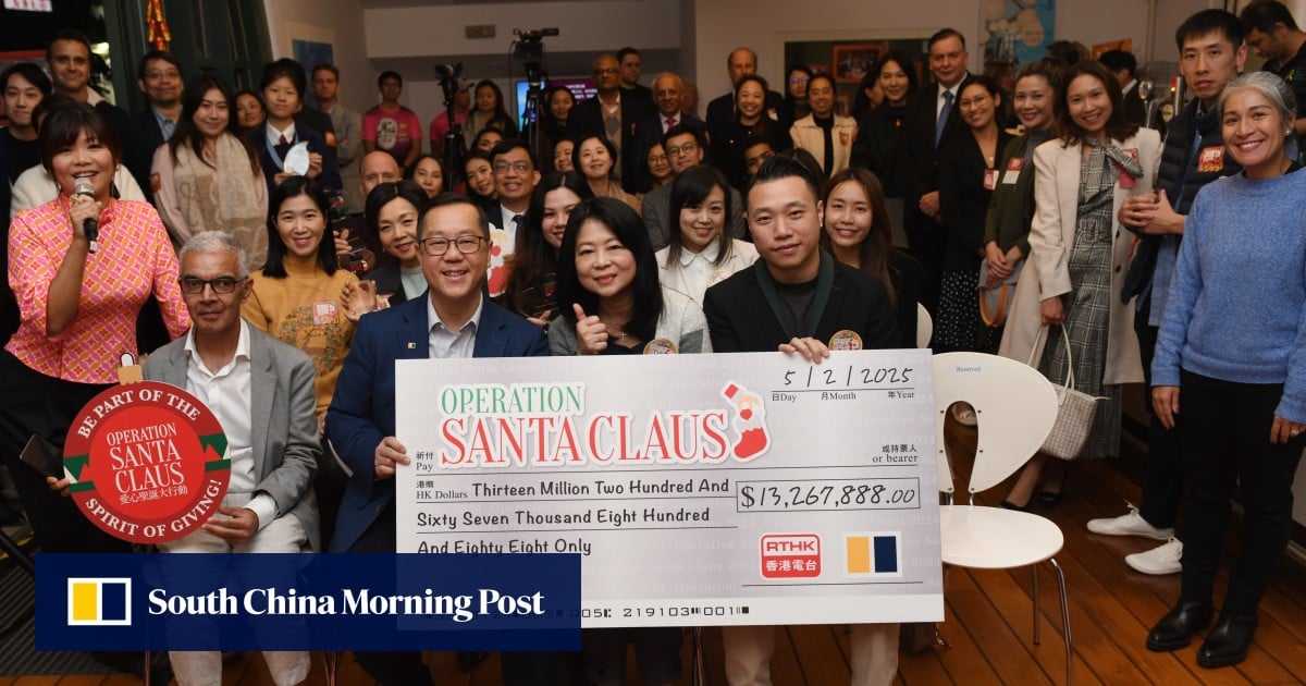 Operation Santa Claus: HK$13.2 million raised in last 2 months of 2024