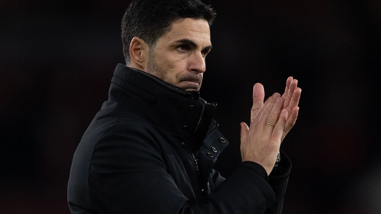 Arsenal's Mikel Arteta 'disappointed' by lack of January signings