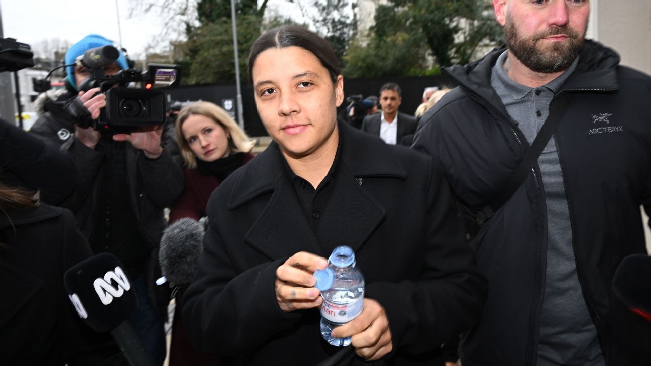 Chelsea star Sam Kerr feared for her life in taxi, court hears