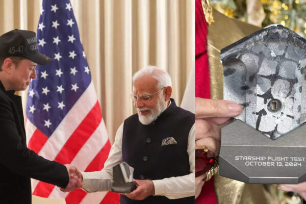 Narendra Modi: Elon Musk’s ‘space relic’ gift to PM Modi during US visit | India News