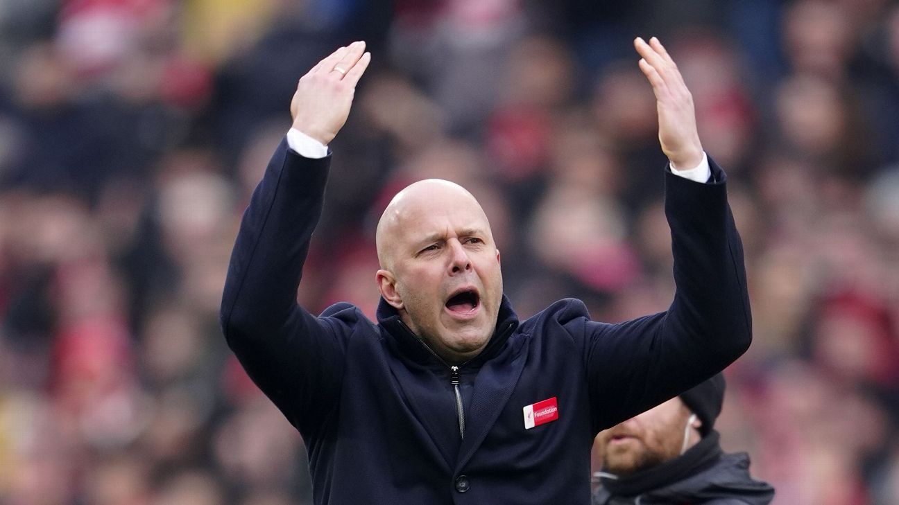 Liverpool's nervy win fuelled by derby chaos - Arne Slot