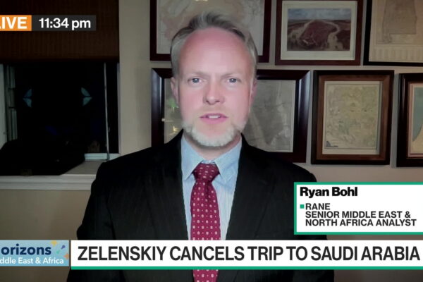 RANE’s Bohl on Russia, Ukraine & Geopol Tensions RANE’s Bohl on Russia, Ukraine & Geopol Tensions