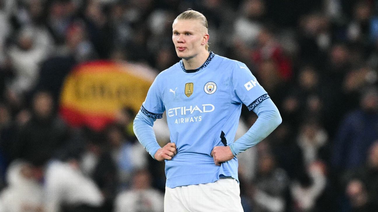 Real Madrid vs Man City: Erling Haaland benched for crucial clash