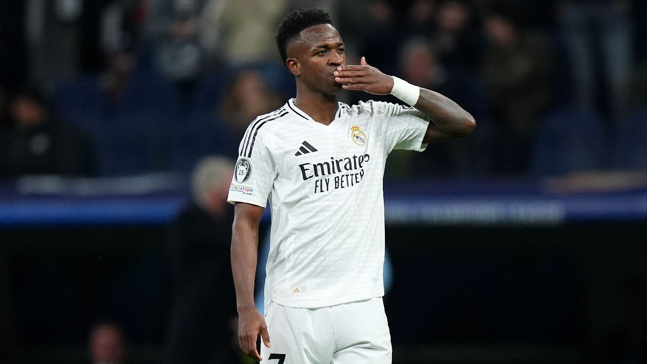 Real Madrid vs Man City: Vinícius Júnior hits back over banner