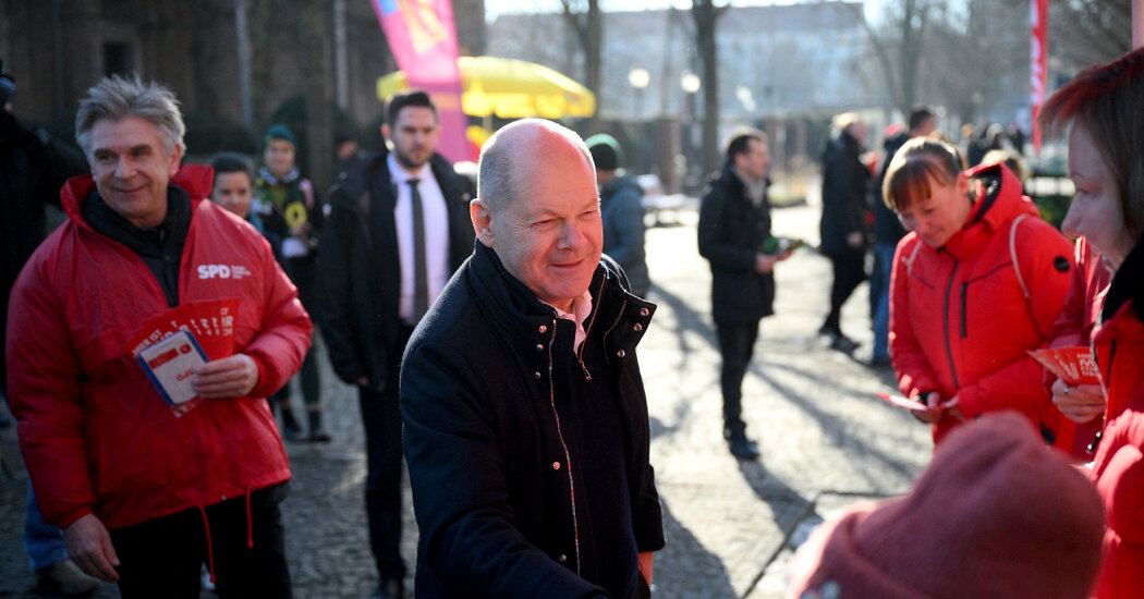 On the Ropes, Olaf Scholz Keeps Punching