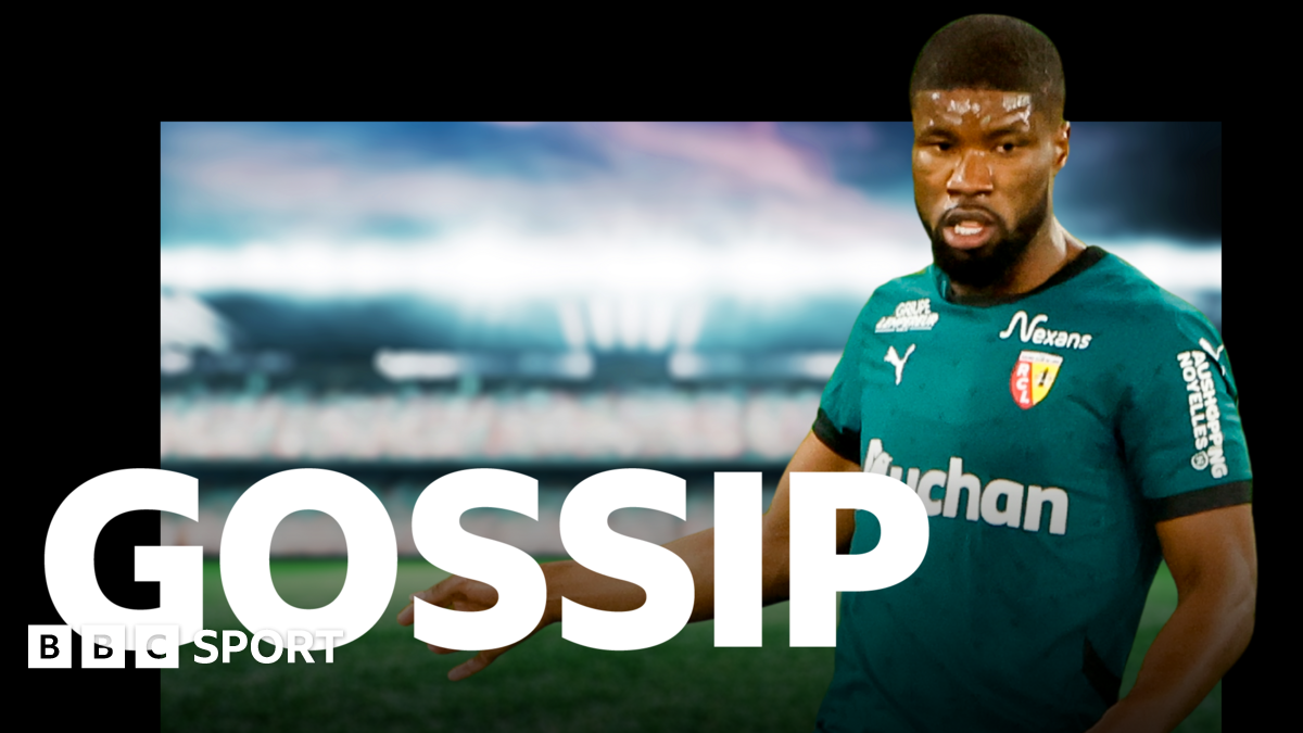 Gossip graphic with Lens player Kevin Danso