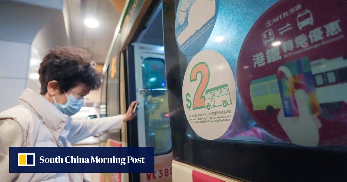 Hong Kong urged to offer HK$2 fares to ‘truly elderly’ not those aged 60