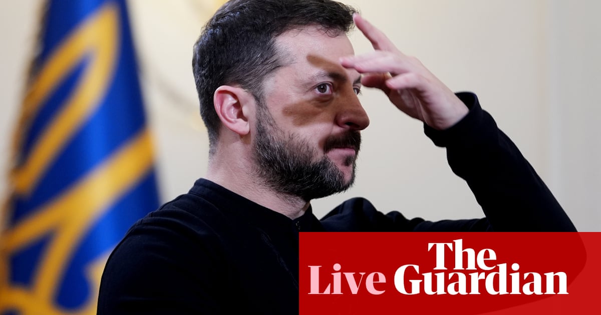 Zelenskyy to hold press conference after Trump suggests Ukraine to blame for Russian invasion – Europe live | Ukraine