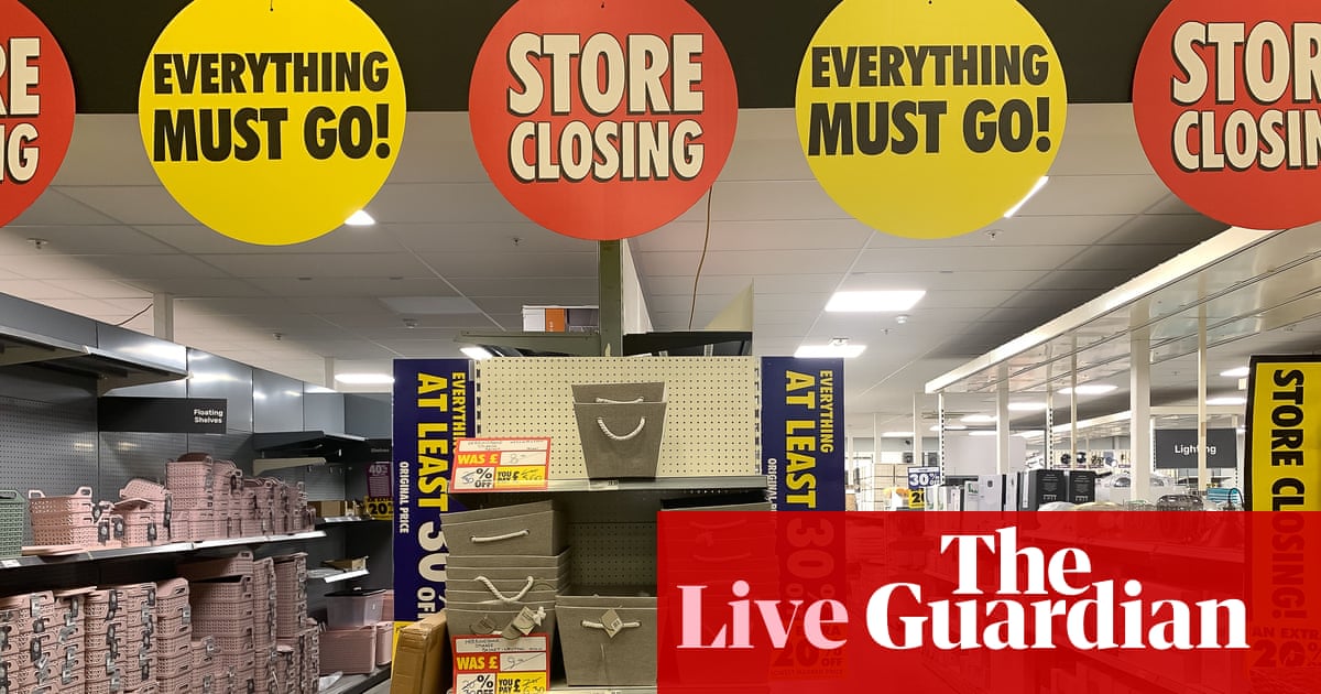 UK business confidence tumbles; China’s Xi holds rare meeting with company leaders – business live | Business