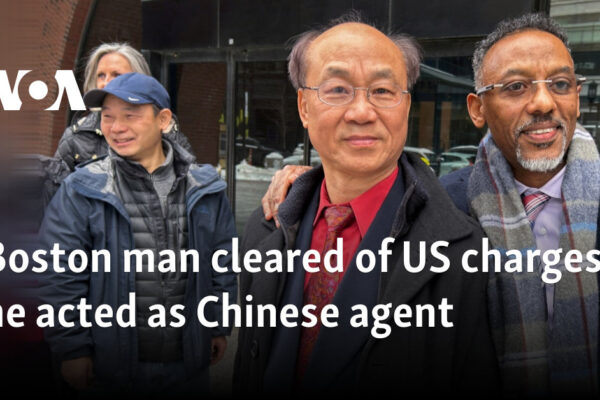 Boston man cleared of US charges he acted as Chinese agent