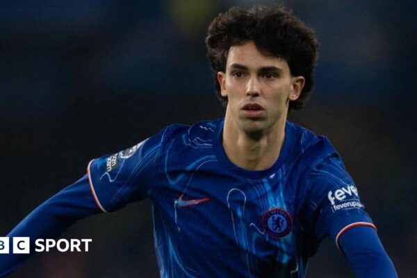 Joao Felix playing for Chelsea