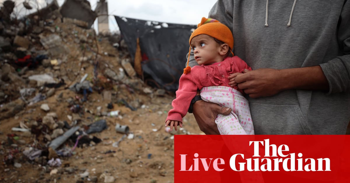 Hopes raised for saving Gaza ceasefire as hostage releases reportedly agreed – Middle East crisis live | World news