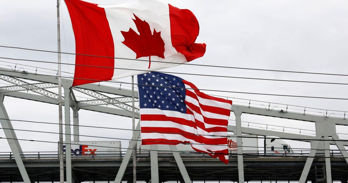 Trump’s tariffs on imports from Canada to begin on Tuesday