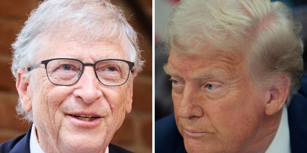 Bill Gates Said He Did His Best to Save HIV Funding When He Met Trump