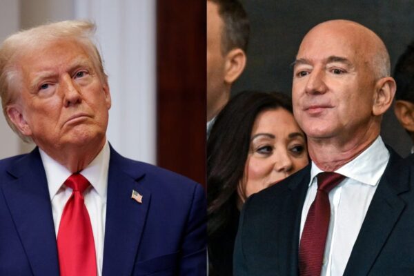 Trump Says He Dined With Bezos the Day of WaPo Opinion Shake-up