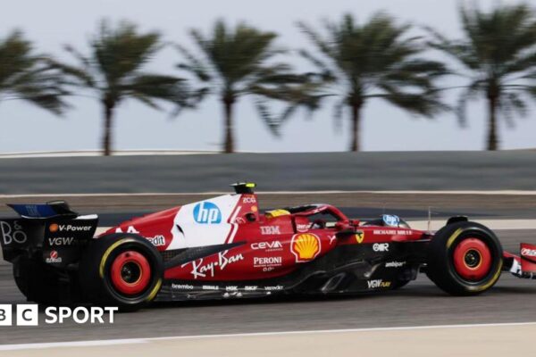 Lewis Hamilton on track for Ferrari