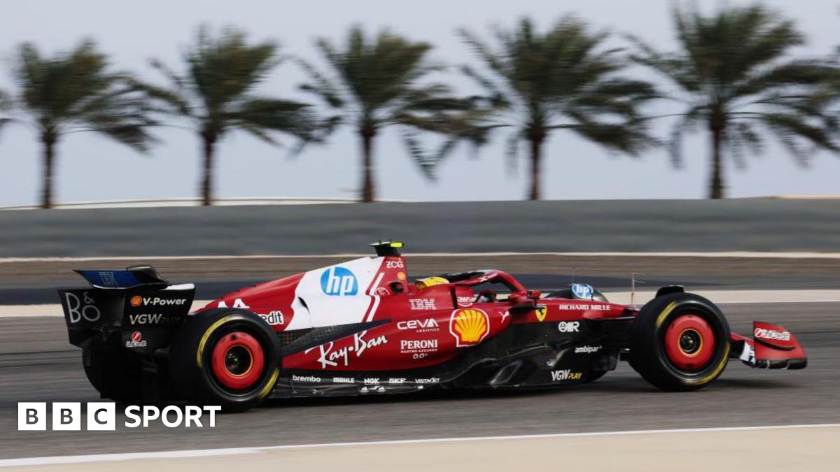 Lewis Hamilton on track for Ferrari