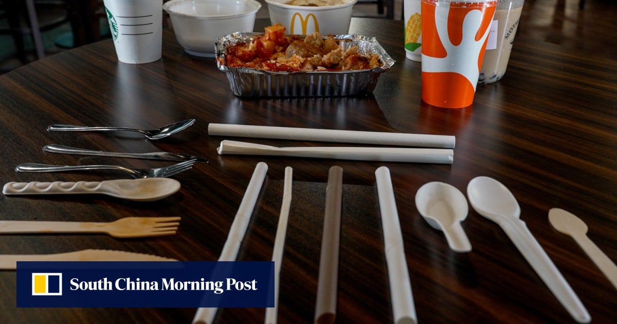 6 Hong Kong restaurants slapped with fines for flouting single-use plastics ban