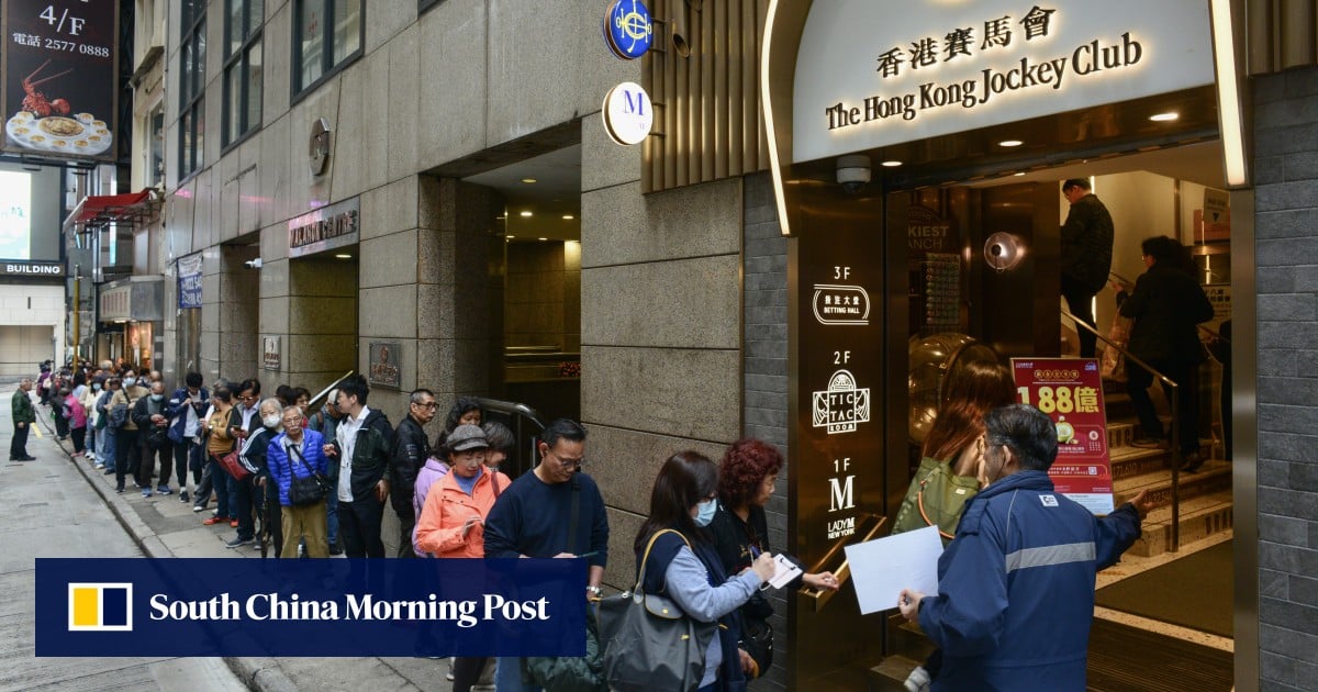 Long queues in Hong Kong for HK$188 million Mark Six Lunar New Year draw