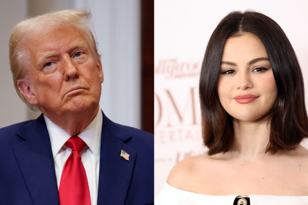 Donald Trump and Selena Gomez