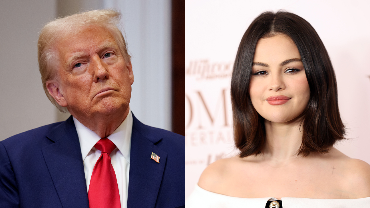 Donald Trump and Selena Gomez