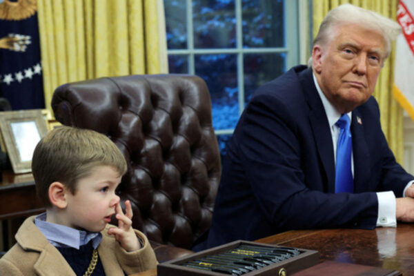 Donald Trump's Resolute Desk refurbishment linked to Elon Musk's son's nose-picking incident at Oval Office | World News