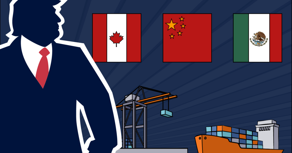 Donald Trump’s trade tariffs on Canada, Mexico and China explained visually | Explainer News