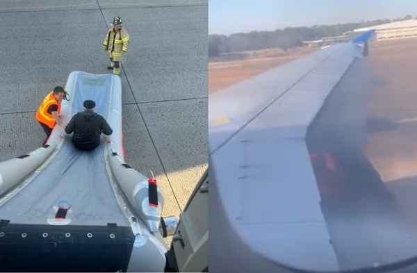 Visible fire forces passengers to deplane at Bush Intercontinental Airport