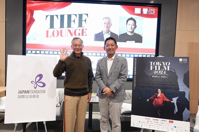 Johnnie To and Yu Irie at Tokyo film festival 2024