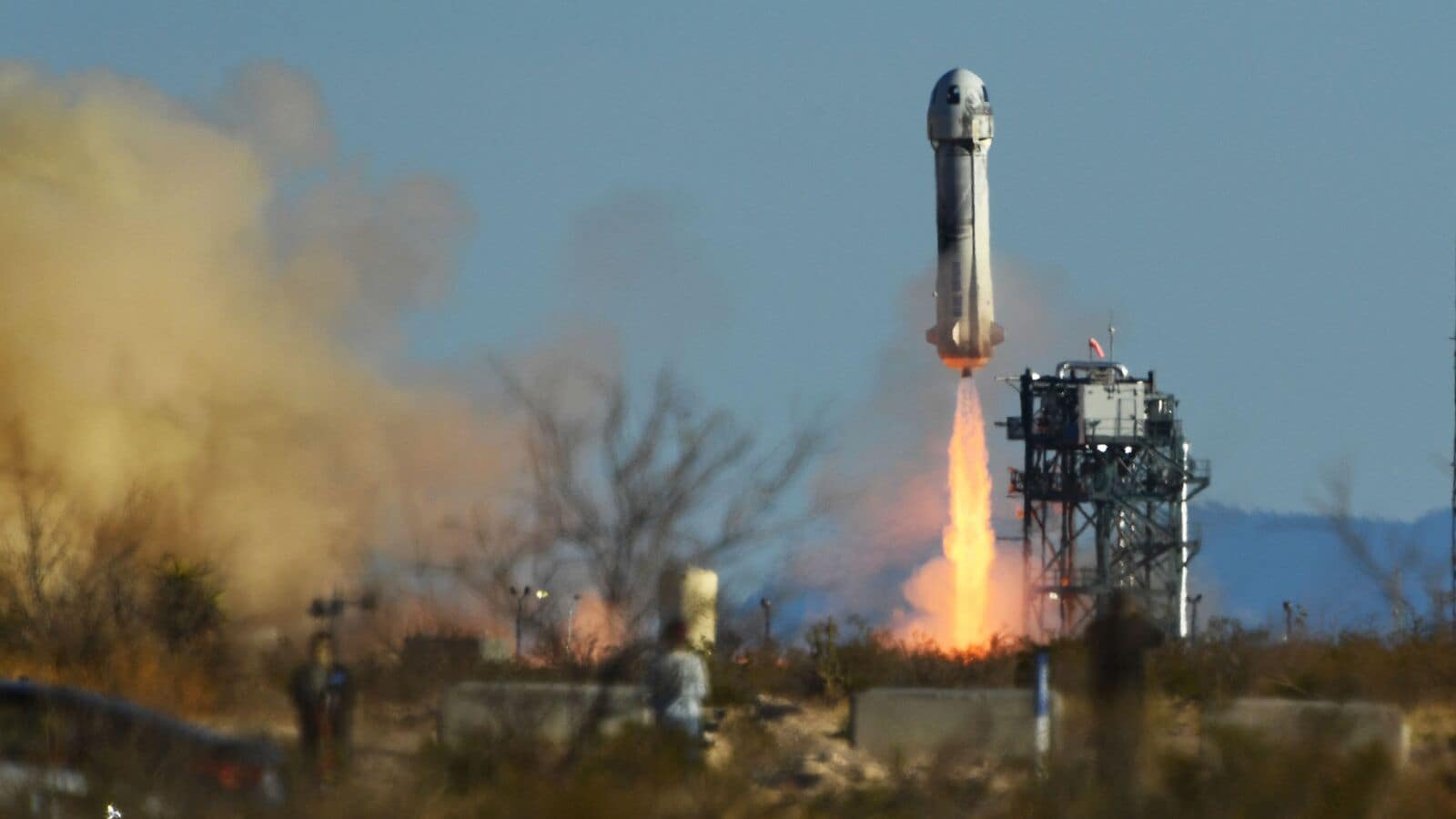 Jeff Bezos’ Blue Origin launches 6 space tourists aboard NS-30 flight, Indian-origin Tushar Mehta among crew: Watch
