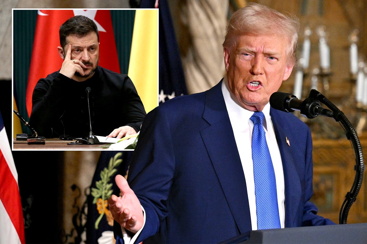 Trump’s attacks on Zelensky show he is singing from the Kremlin’s song sheet on Ukraine