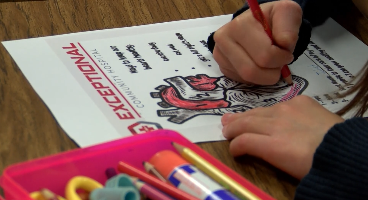 Local students commit to healthy hearts for Heart Month