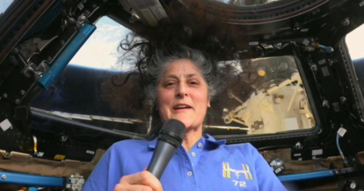 NASA astronaut Suni Williams says "we don't feel abandoned" in space in response to Trump