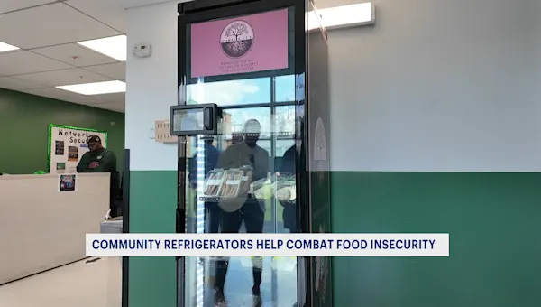 Ujamaa Cafe community refrigerators provide free, fresh, healthy meals from local vendors