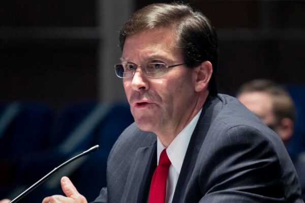 Former Defense Secretary Mark Esper's security detail revoked