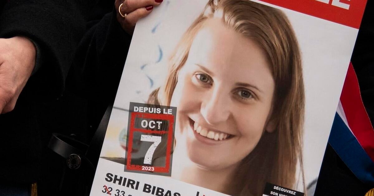 Shiri Bibas' family says her remains have been returned