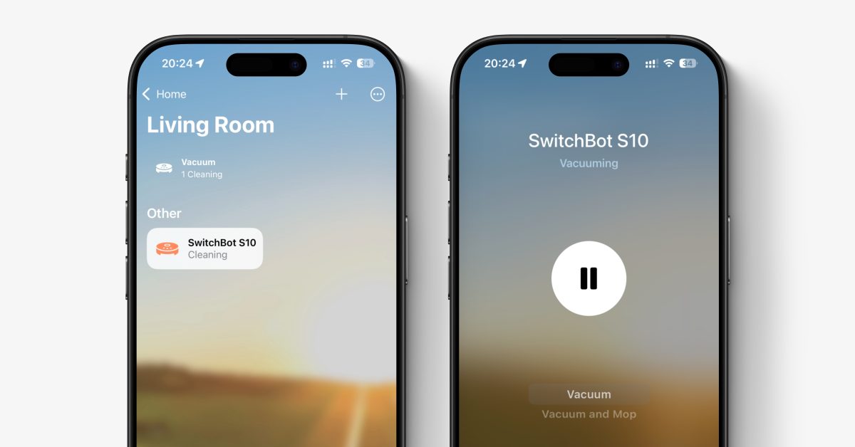 iOS 18.4 Home app adds support for Matter robot vacuums