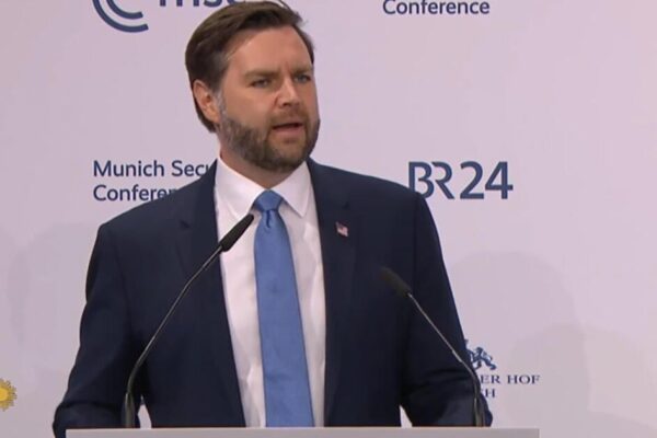Europe ponders seismic shift in U.S. relations following Vance speech