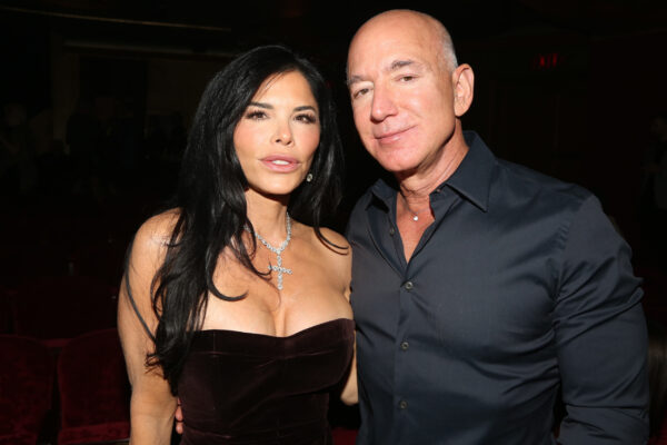 Lauren Sanchez and Jeff Bezos