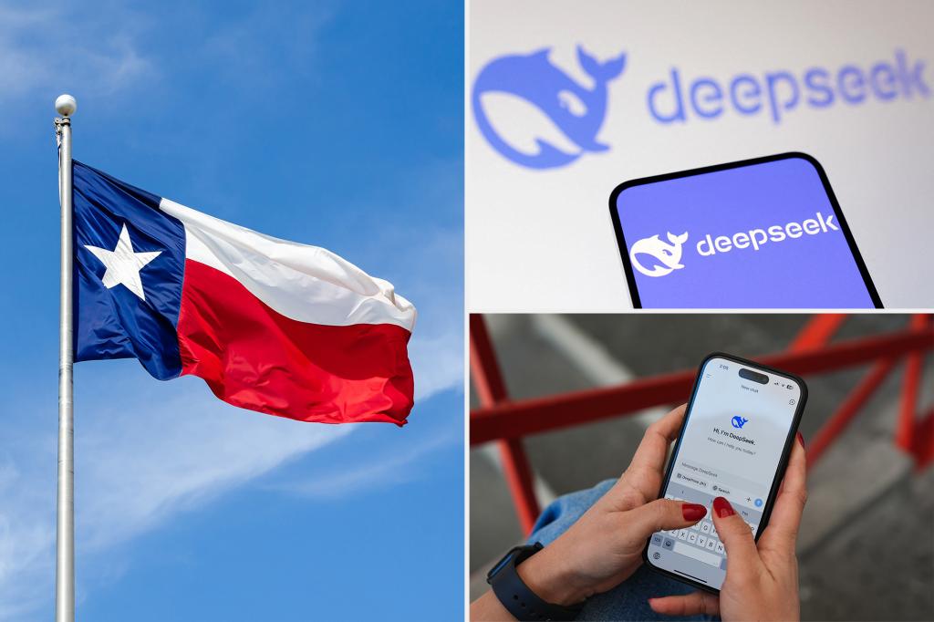 Texas becomes first state to ban DeepSeek, Rednote on government devices after fury over China-backed apps