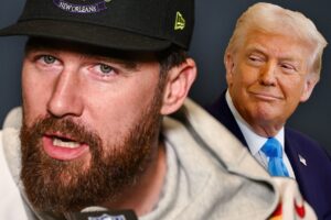 Travis Kelce On Taylor Swift Hater Donald Trump Attending Super Bowl