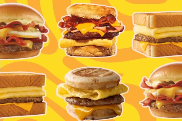 15 Best & Worst Fast-Food Breakfast Sandwiches, According to a Dietitian